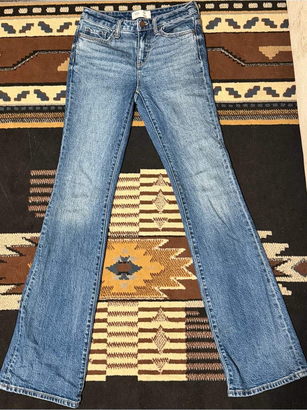 BKE Women's Light Blue Boot Cut Jeans